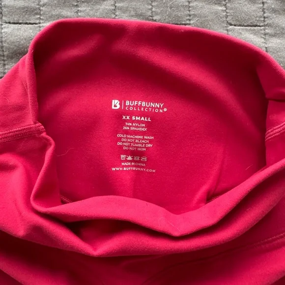 BuffBunny Rosa Leggings - Picture 4 of 5